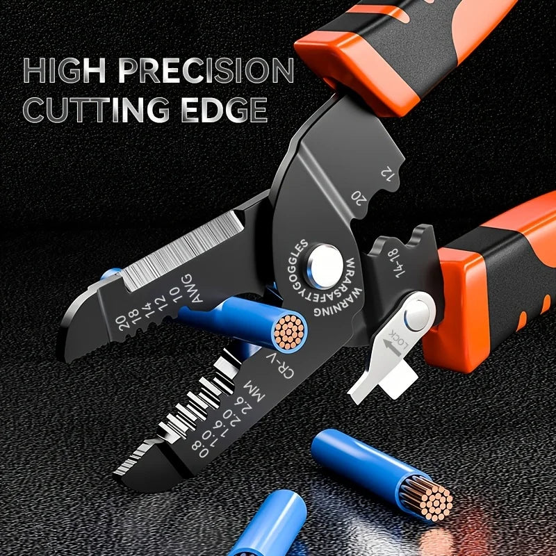 Wire cutters, wire stripping and crimping pliers, wire stripping tools, cable strippers,wiring tools,cablecrimping tools.Labubo.