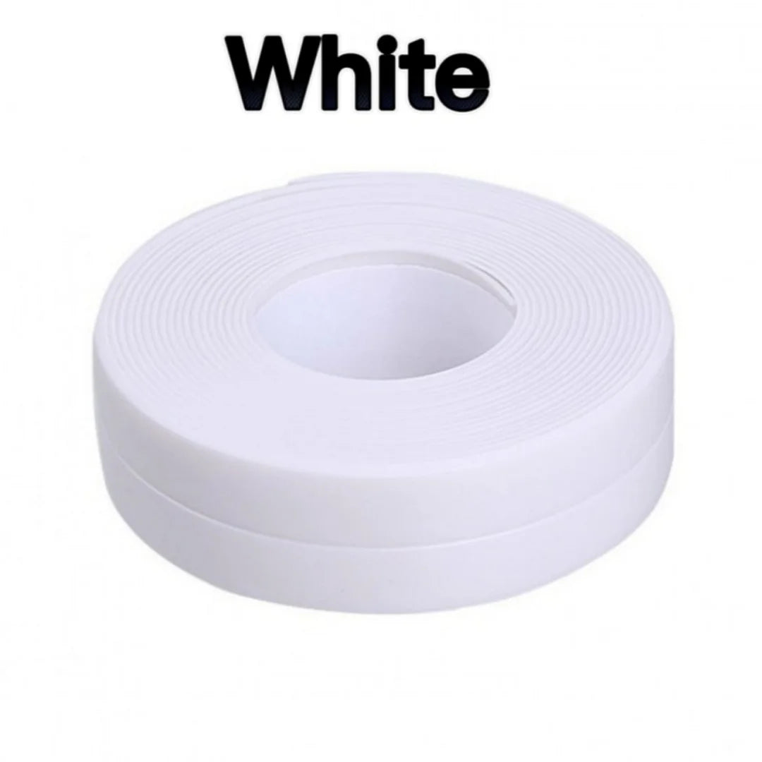 Shower Bath Sealing Tape Strips PVC Self Adhesive Waterproof Wall Sticker for Bathroom Kitchen Seal Caulk Strip Sink Mold Proof