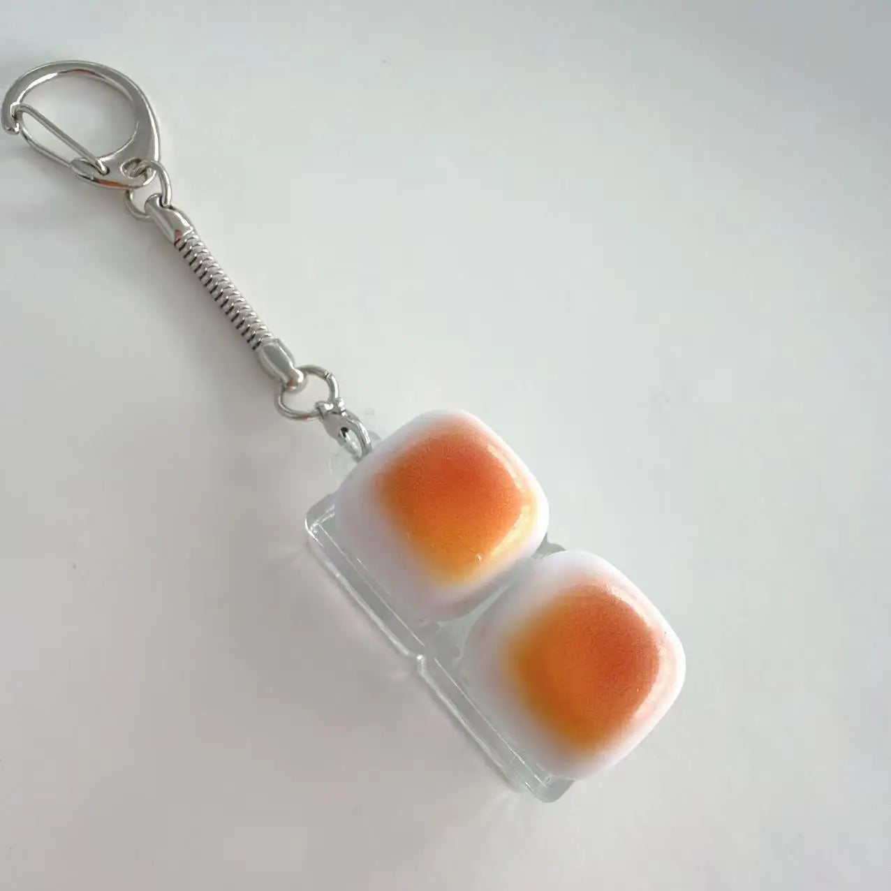 Bread Keycap Stress Relief shine Clicker Keychain Mechanical Keyboard Button Decompress Fingertip Keyring fidget toy sensory toy