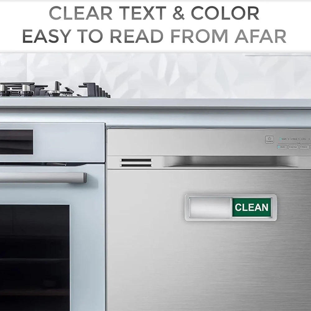 Dishwasher Magnet Clean Dirty Sign Strong Magnet for Kitchen Refrigerator Dishwasher Magnet Home Room Decoration