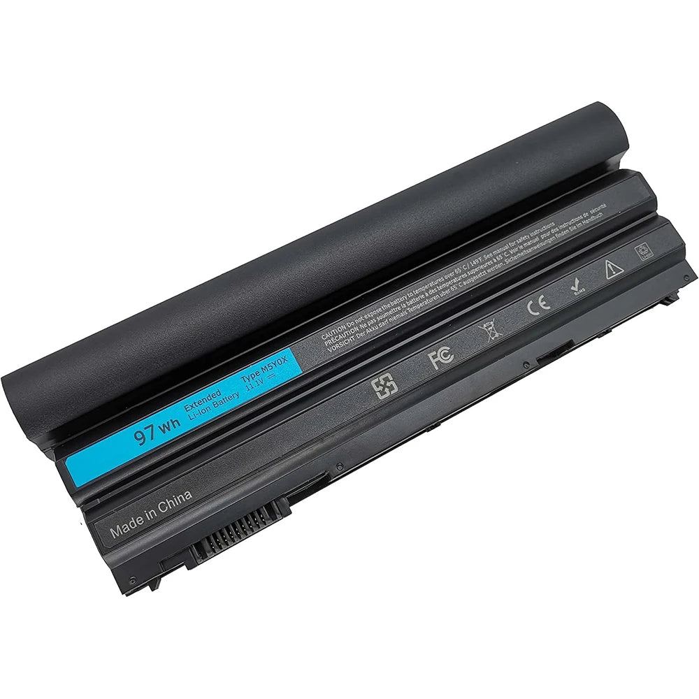 97WH 9-Cell Battery M5Y0X HCJWT NHXVW N3X1D M5YOX 71R31 FOR Dell Latitude Laptop E5420 E5520 E5430 E5530 E6420 E6430 E6520 E6440