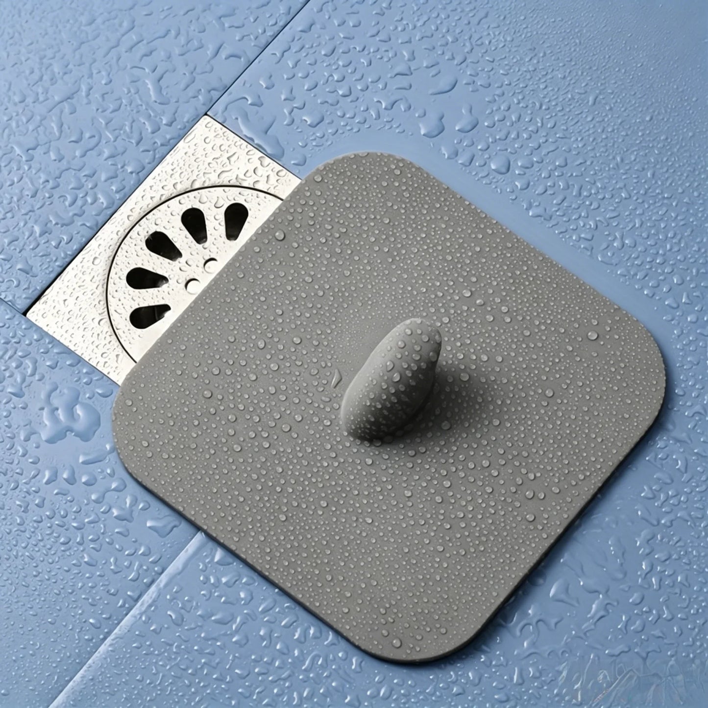 Bathroom Floor Drain Deodorant Pad Anti Odor Sewer Water Stopper Cover Toilet Anti Smell Drain Seal Mat Household Supplies