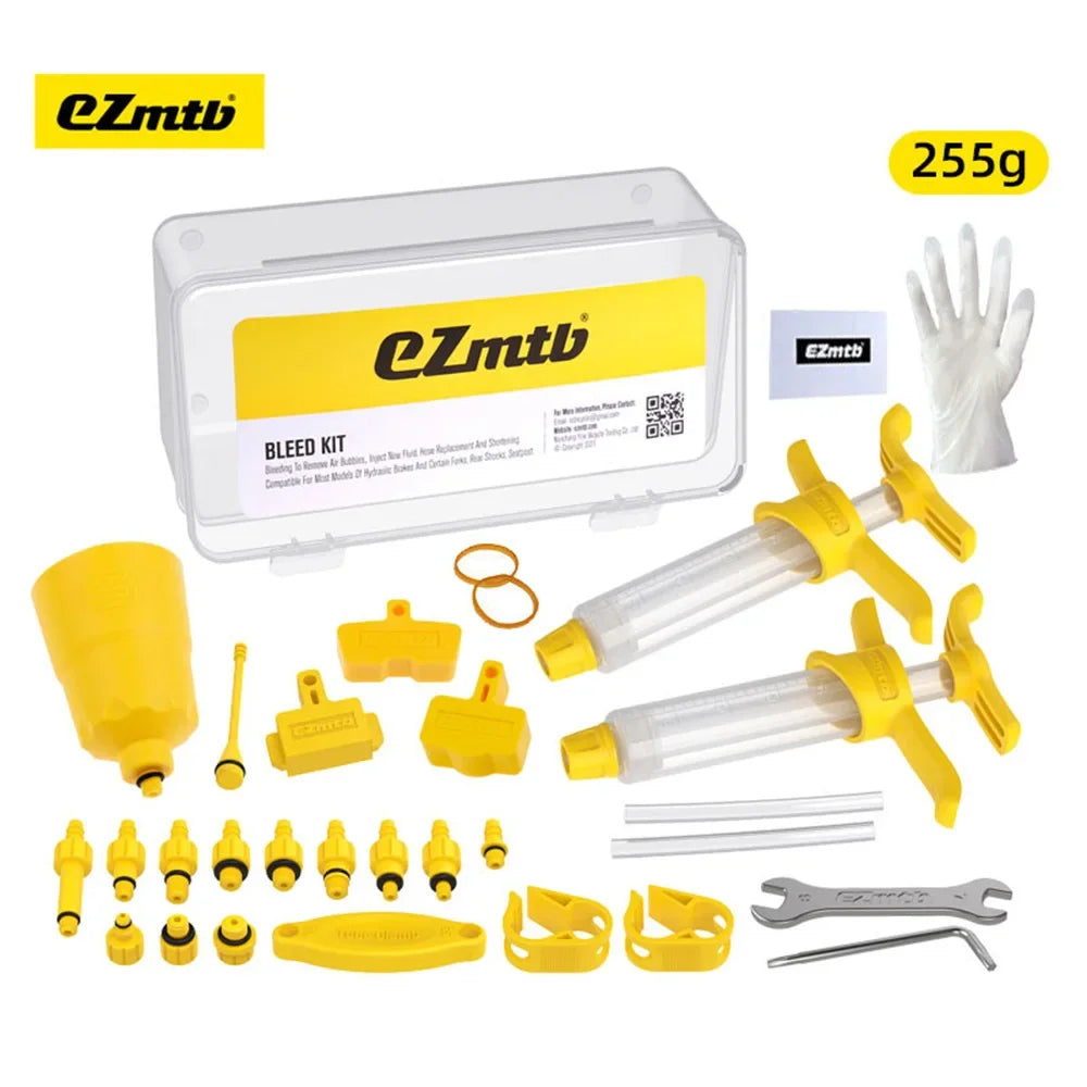 Ezmtb Bicycle Brake Oil Bleed Kit,Hydraulic Disc MTB Road Bike Brake Repair Tool,SRAM Avid MAGURA Series