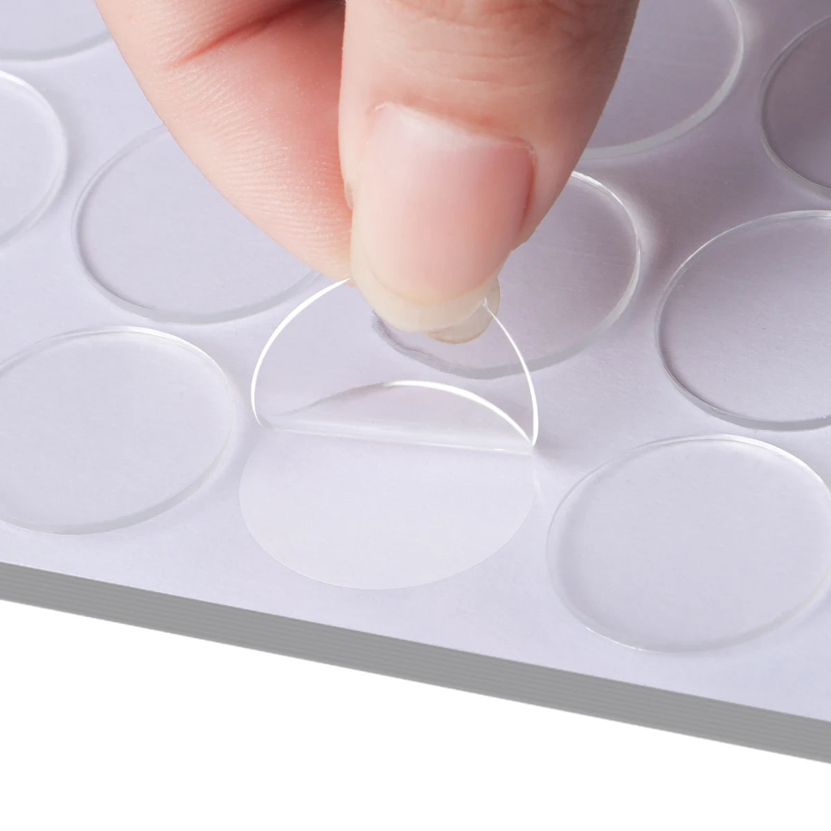 Clear Acrylic Double-Sided Tape Traceless Nano Adhesive Dots, Waterproof EVA for Balloons Car Plastic Glass Metal Drywall etc