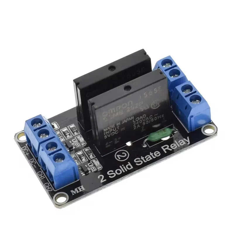 5V Relay 1 2 4  Channel For OMRON SSR High Low Level Solid State Relay Module 250V 2A For Arduino