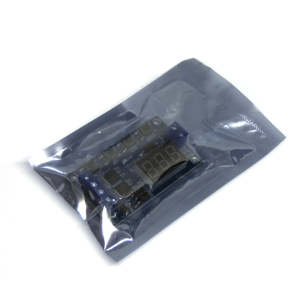 DC 5V ~ 36V Dual MOS LED Digital Time Delay Relay Trigger Cycle Timer Delay Switch Circuit Board Timing Control Module DIY
