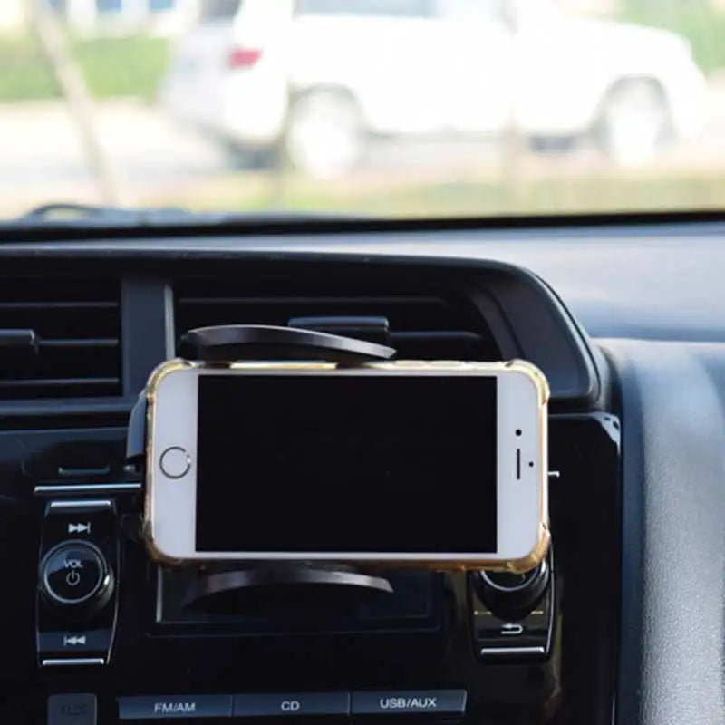 Universal Car CD Slot Phone Mount Stand One-Touch Release Car Phone Holder Cell Phone Support for iPhone 13 12 11 Pro Max Xiaomi