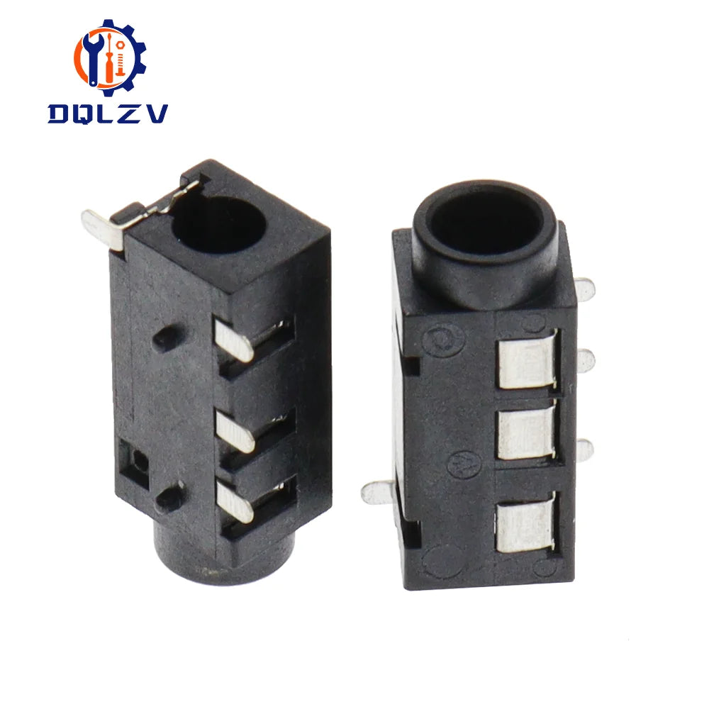 DIP/SMD PJ320A 3.5MM Headphone Audio Socket PJ-320D PJ320 PJ-320 4Pins Audio Interface