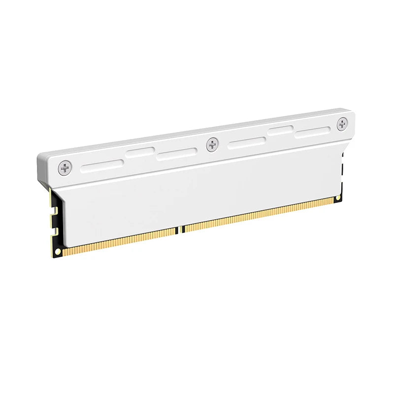TEUCER Computer RAM Memory Heatsink Cooler with Thermal Conductive Pad for Desktop PC Memory DDR2/DDR3/DDR4/DDR5