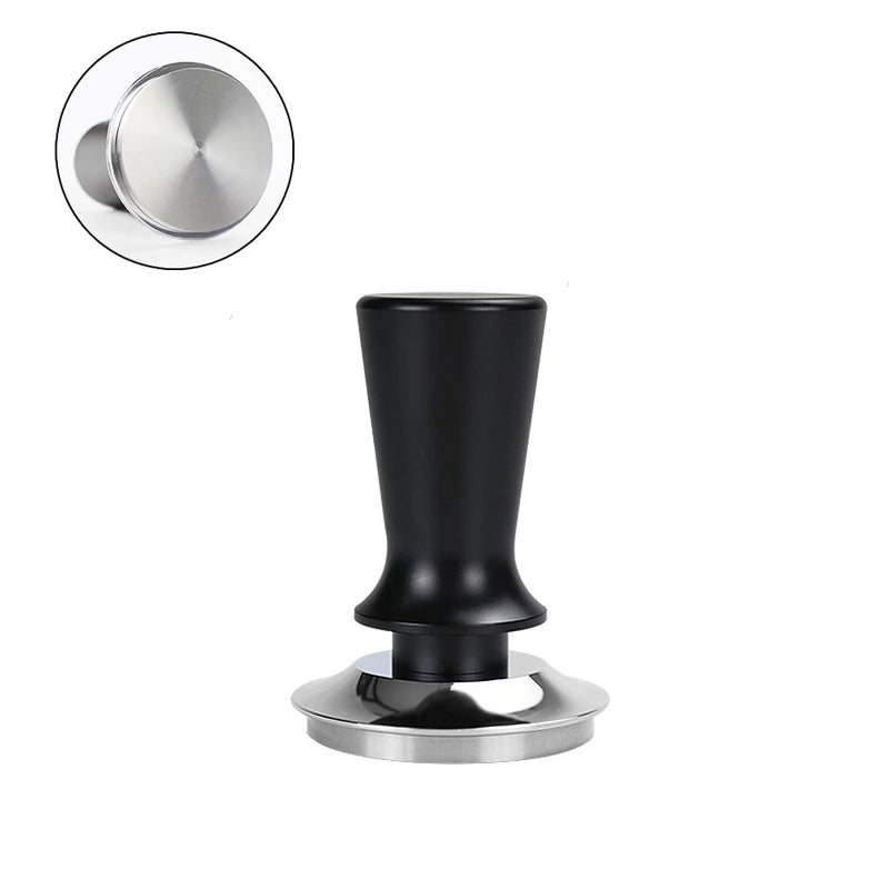 51mm 53mm 58mm Espresso Tamper Constant Pressure 30Lbs With Calibrated Spring Loaded Stainless Steel Accessories Coffee Barista