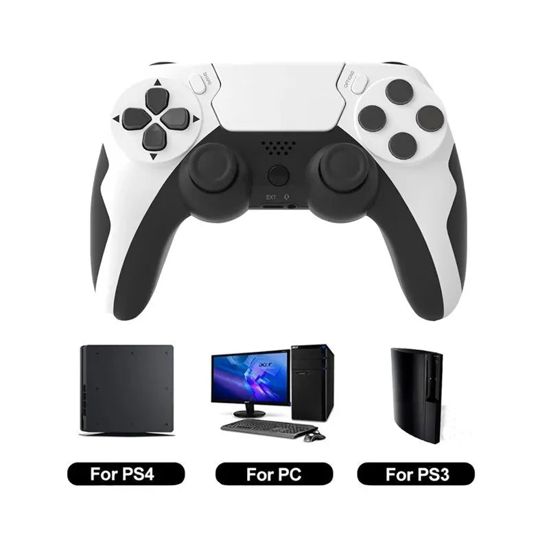 GAMINJA P48 Wireless Gamepad with Six Axis Gyroscope Game Controller For PS4 PS3 Console Wins 7 8 10 Dual Vibration PC Joystick switch controller pubg xbox one xbox one controller xbox one controller