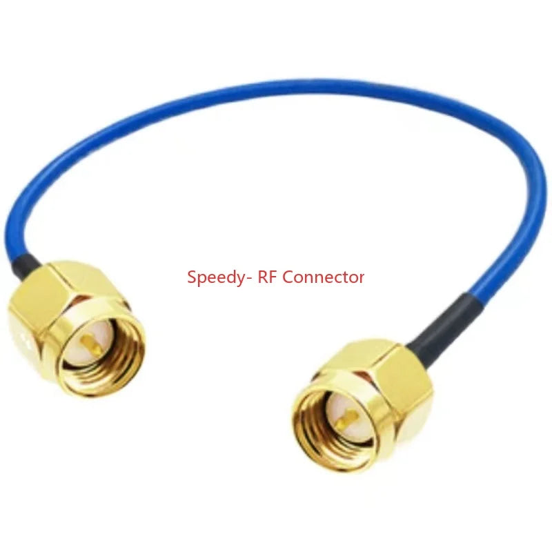 SMA RG402 Coaxial Cable SMA To SMA Male Female Connector RPSMA To RPSMA High Frequency Semi Flexible Fast Delivery Brass RF