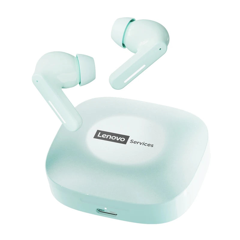 New Lenovo LE209 Wireless Bluetooth Earphone Business Music Bluetooth Headphone HD Call with Mic 30H Battery Life Gaming Headset
