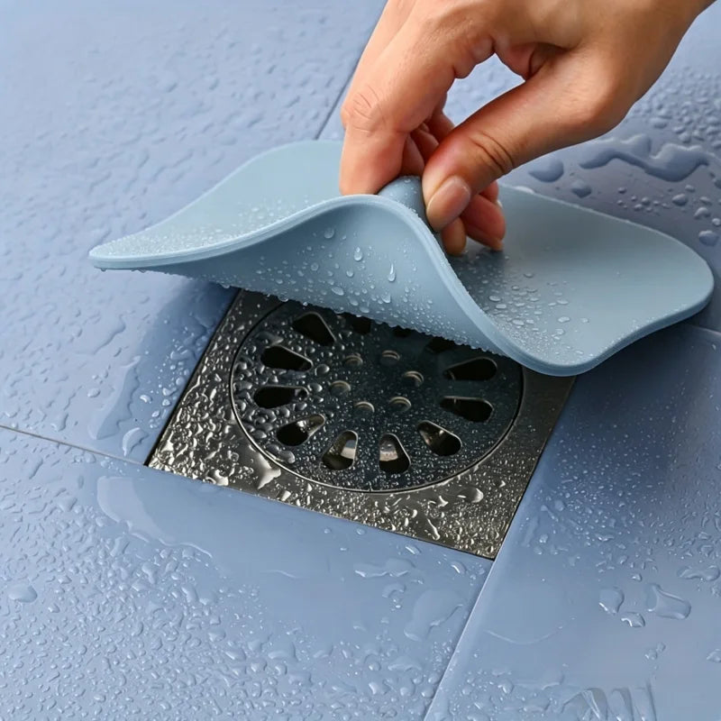 Bathroom Floor Drain Deodorant Pad Anti Odor Sewer Water Stopper Cover Toilet Anti Smell Drain Seal Mat Household Supplies