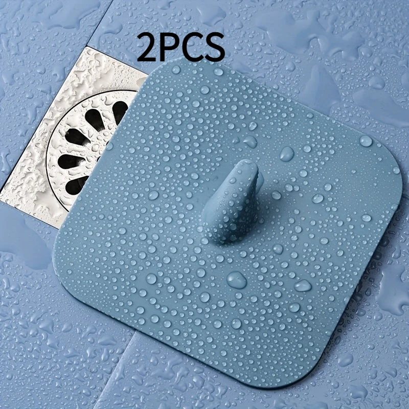 Bathroom Floor Drain Deodorant Pad Anti Odor Sewer Water Stopper Cover Toilet Anti Smell Drain Seal Mat Household Supplies