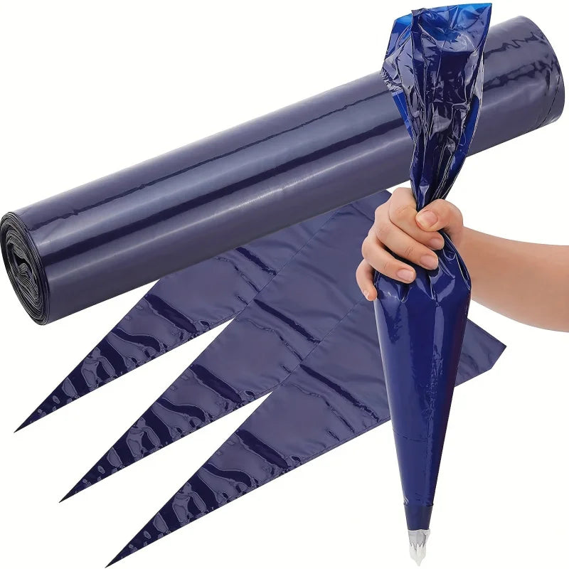 Heavy and Durable Decorating Pouch（21Inch），Disposable Thickened Plastic Pastry Bag，for Decorating and Frosting