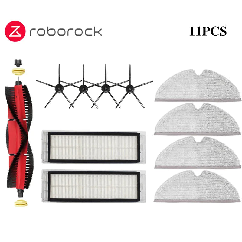 Roborock S5 S50 S51 S55 S6 S60 S6 Pure Vacuum Cleaner Accessories HEPA Filter Mop Cloth Side Main Brush Spare Parts