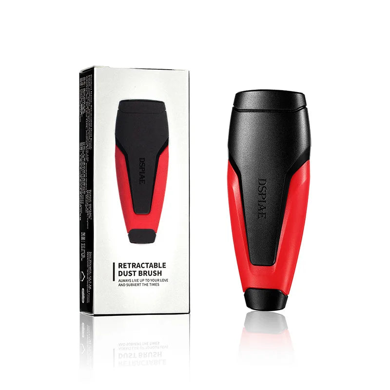 DSPIAE double-headed dust removal brush PT-RDB model tool hand-made dust cleaning brush soft and hard head nylon brush