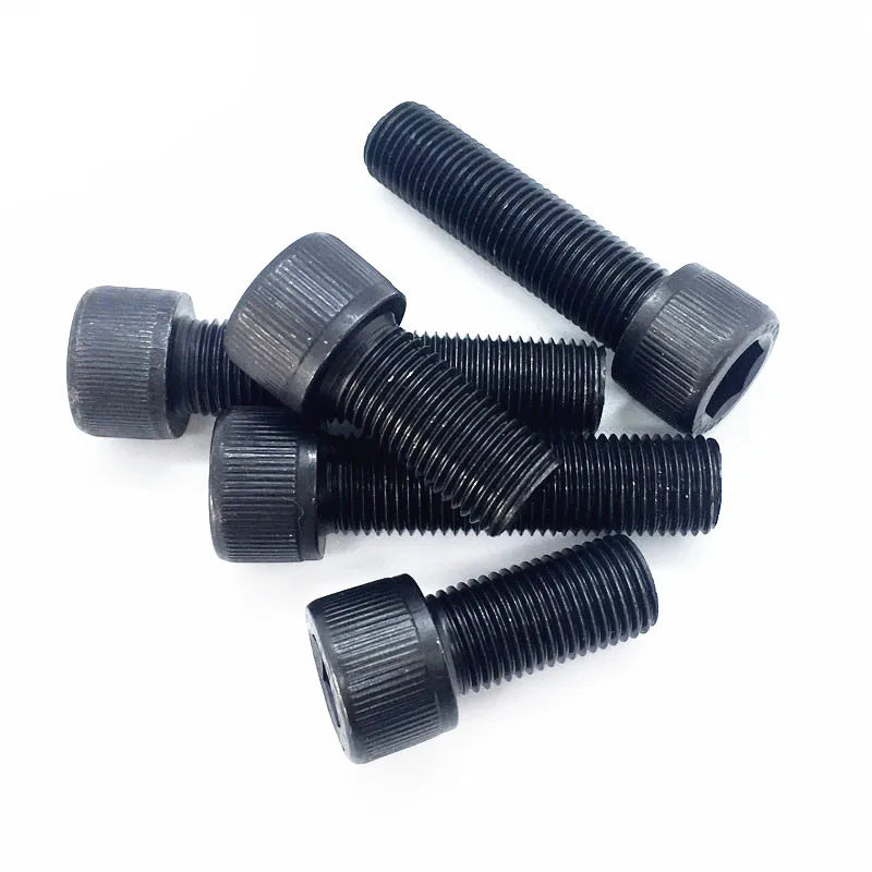 5-50PCS DIN912 Grade 12.9 allen socket head screw M1.6 M2 M2.5 M3 M4 M5 M6  M8 Hexagon Socket Head Cap Screws Hex Socket Screw