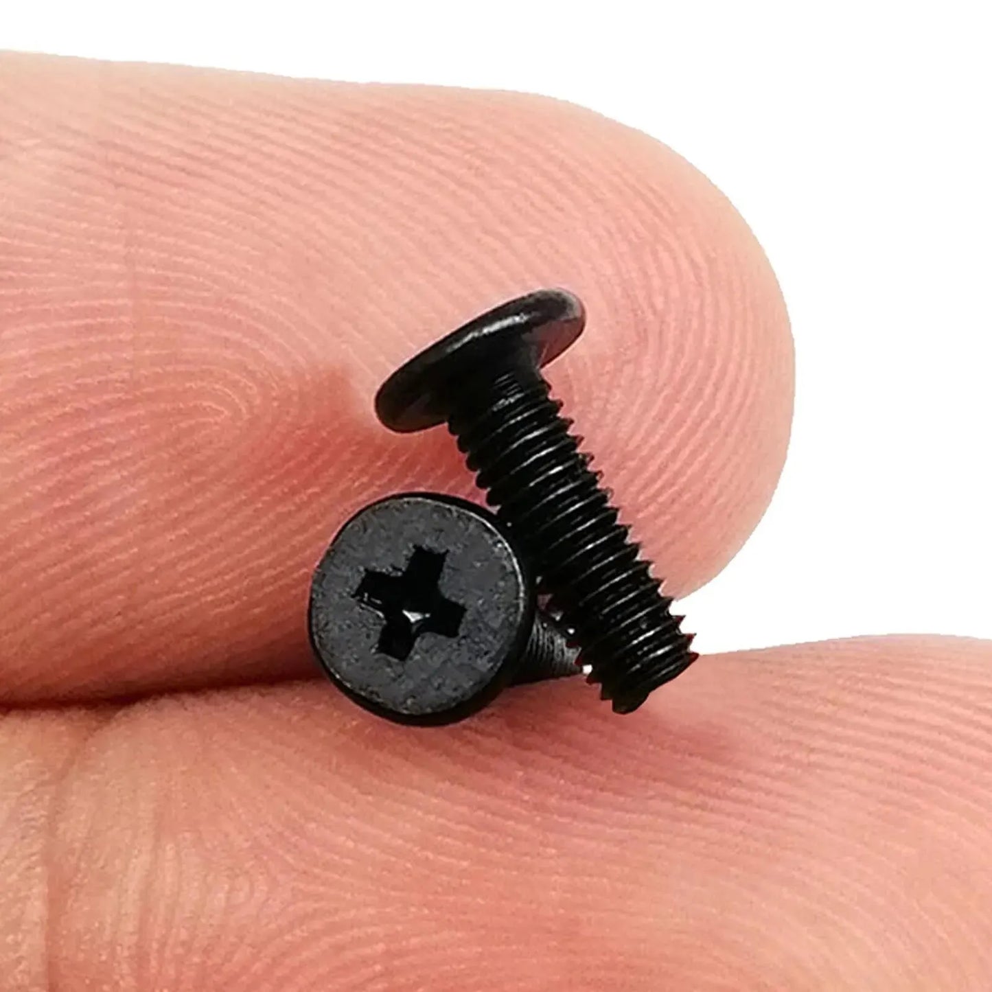 800pcs/box Laptop Computer Screw Bolt M2 M2.5 M3 Black Phillips Cross Ultra Thin Flat Wafer Head Mix Assortment Kit Set Steel