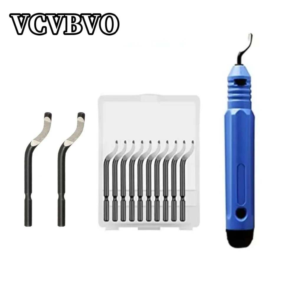Deburring Tool with 12 High Speed Steel Blades, Deburring Tool 3D Printing, Deburring Tool for Metal,Plastic, 3D Printed Edges