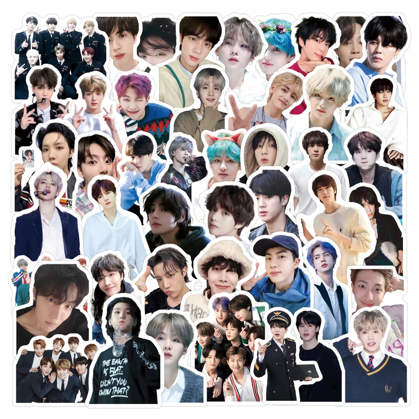 110pcs Kpop Idol Stickers Set DIY Mobile Phone Decorative Stickers Fan Gifts