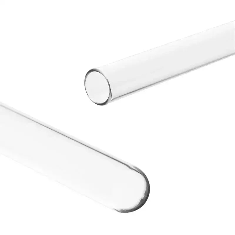 5pcs Borosilicate Glass Test Tubes, 75-300mm clear U-Bottom for Laboratory Science Experiments & School Education Supplies