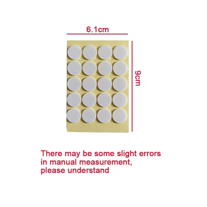 240PCS Candle Wick Stickers Heat Resistance Double-Sided Stickers Adhere Steady in Hot Wax Wick Sticker
