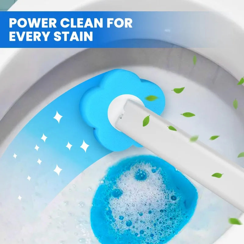 Toilet Brush With Disposable Replacement Head Kits Upgrade Long Handle Bathroom Cleaning Brush For Home Wc Accessories