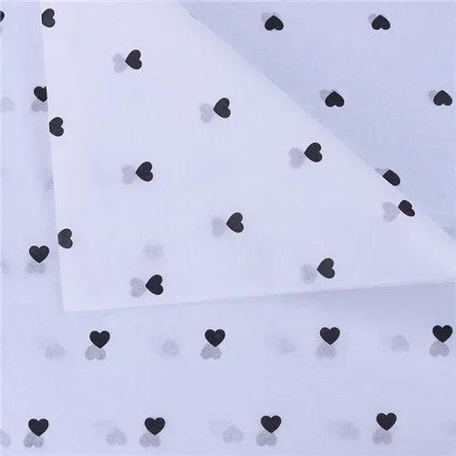 10 Sheets/lot 50*70 Cm Gift Wrapping Paper DIY Handmade Craft Star Love Dot Pattern Tissue Paper  Floral Packaging Material