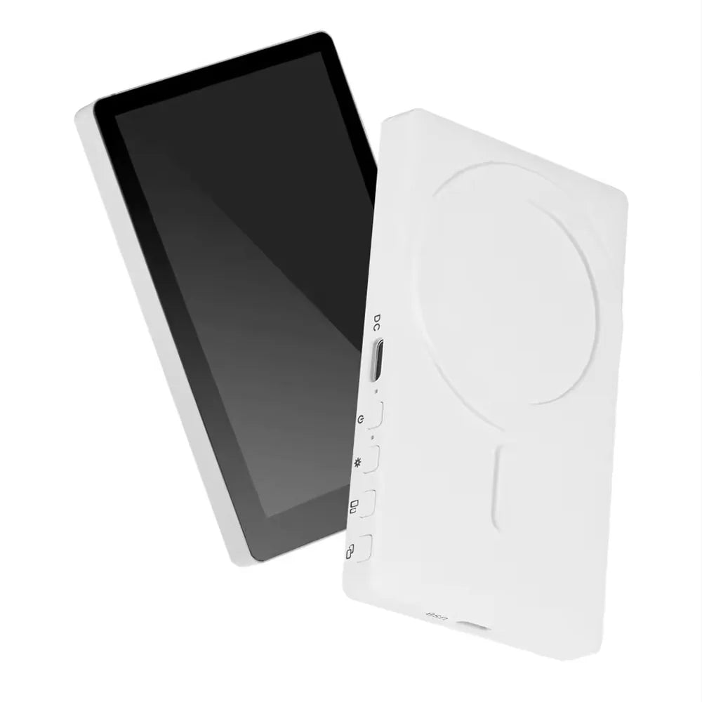Magnetic Phone Vlog Selfie Monitor Screen, Wireless Back Camera Monitor for Live Streaming & Video Recording, iPhone & Android