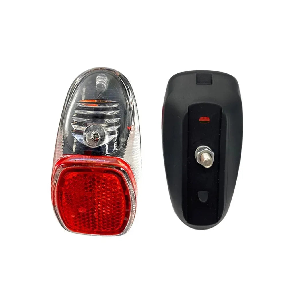New Bicycle Taillight Solar Energy Cycling Rear Light Road Mountain Bike Solar Energy Tail Light Night Cycling Safety Red Lamp
