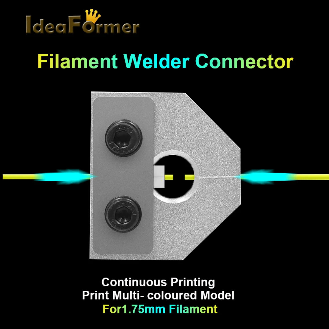 3d Printer Accessories 1.75MM Filament Welder Connector Joiner Tool Filament Splicer Filament Welding For All Kind PLA/ABS/PETG