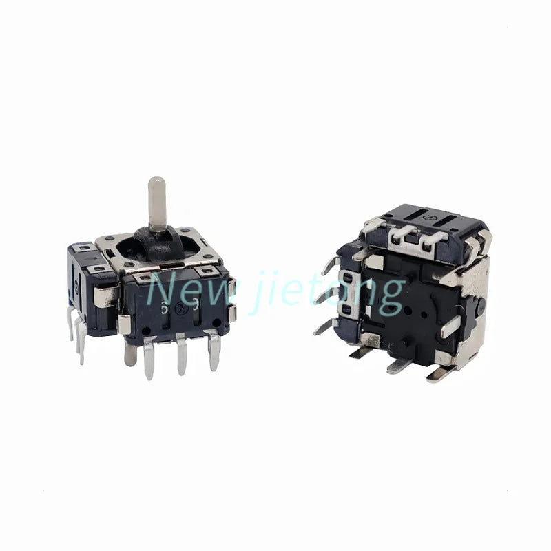 2pcs FJ06k-S Small Joystick Sliding Balance Multifunction Potentiometer B10k Balance with Four Direction Push Button Switch