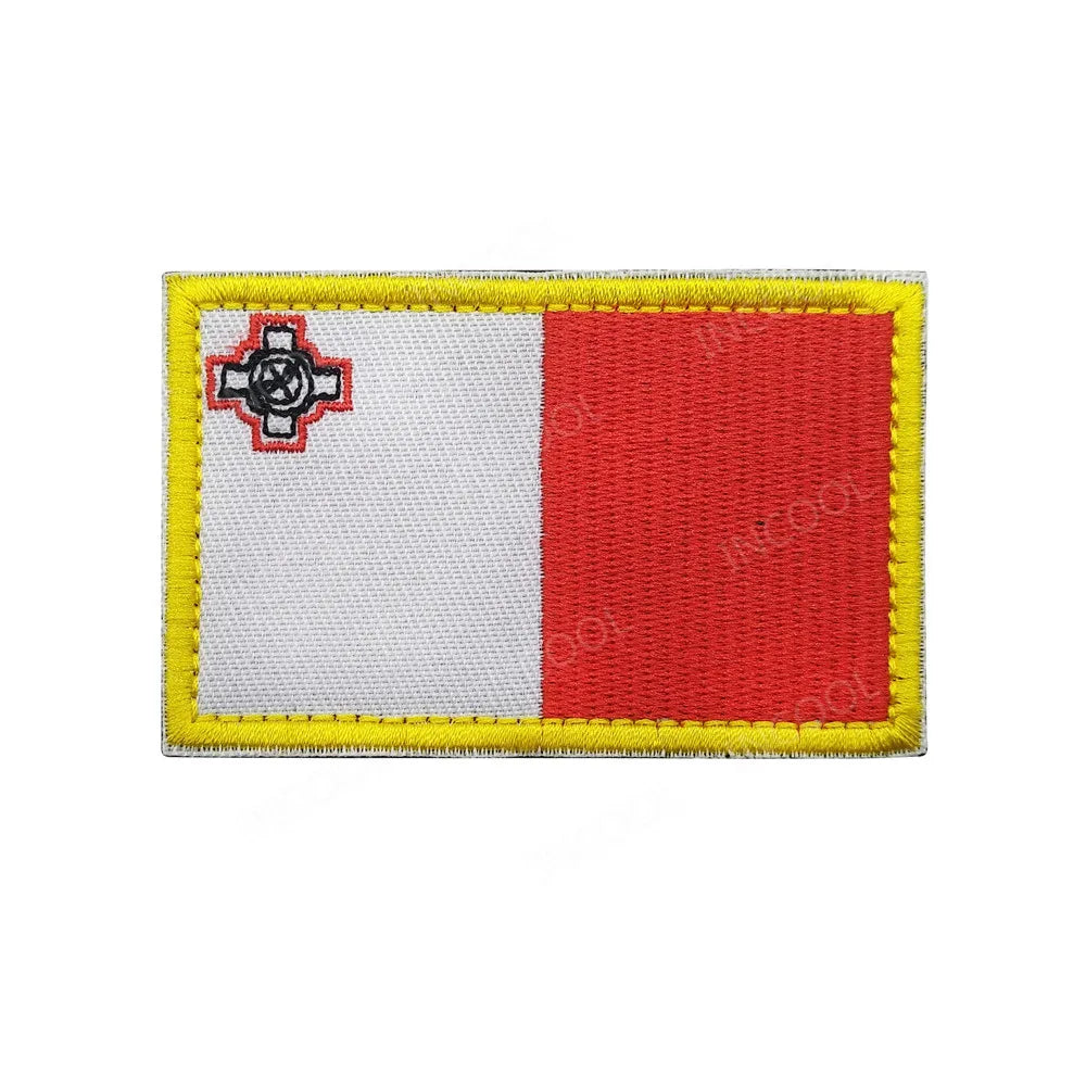 South Africa Egypt Kenya Algeria Nigeria Angola Ghana Morocco Senegal Algeria Flag Embroidered Patches Appliqued Patch For Cap