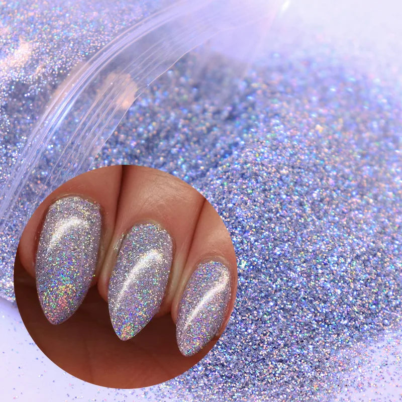10g Shiny Sugar Powder Epoxy Resin Pigment Iridescent Colored Amazing Sand Resin Sequins Glitter Crafts For Silicone Mold Filler