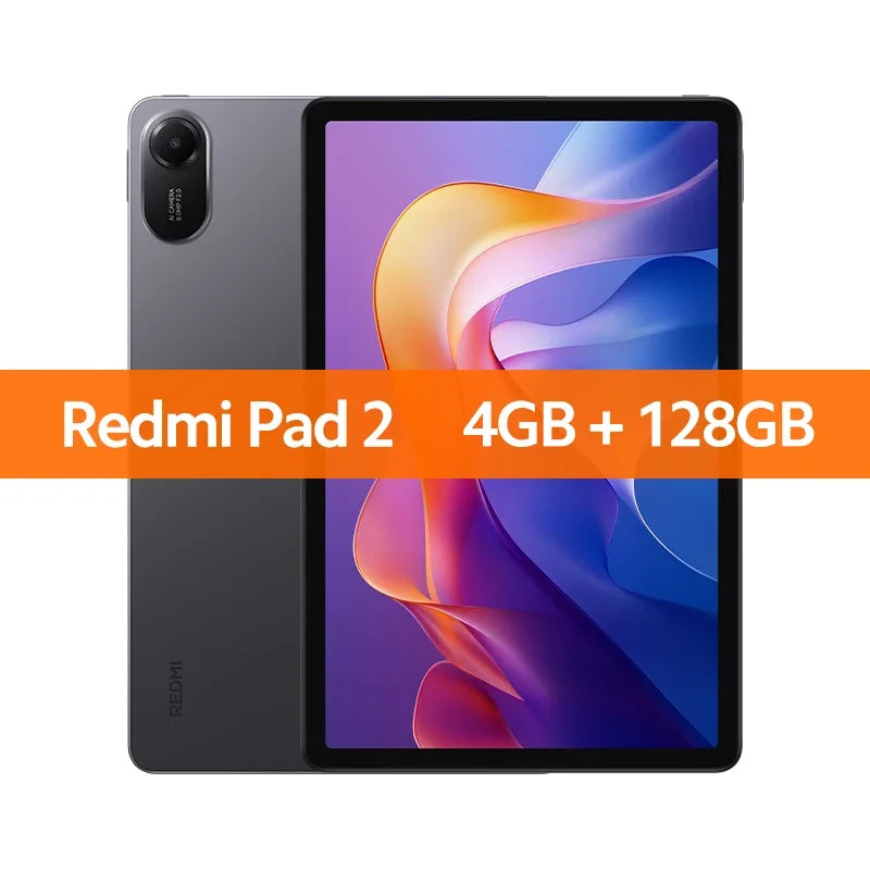 Global Version Xiaomi Redmi Pad 2 Advanced Helio G100-Ultra 11' 2.5K Crystal-Clear Display 9000mAh Battery 18W Fast Charging