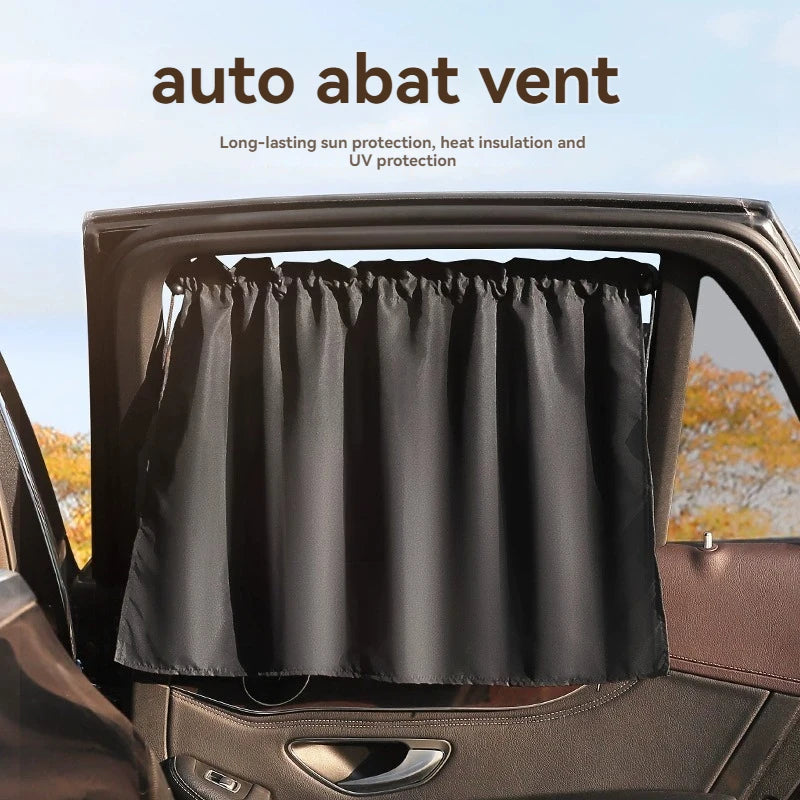Universal Car Side Window Sunshade Curtain with Suction Cup Cartoon UV Protection Baby And Children Sun Protection Cover