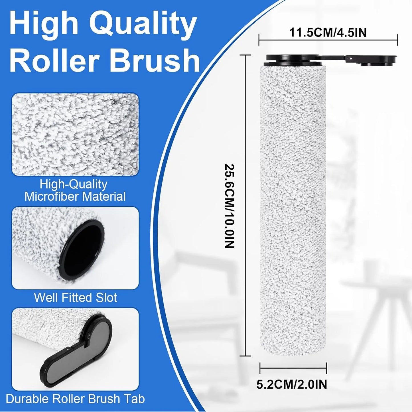 Roborock F25 ACE F25 Ultra, F25 Combo/ ALT/ LT/ RT/ GT/ XT/ BX Nass Replacement brush roll for wet and dry vacuum cleaners Parts