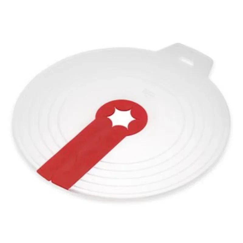 Silicone Mixing Bowl Splatter Guard: Egg Beater Cover & Flour Shield, Heat Resistant Non-Slip Kitchen Gadget