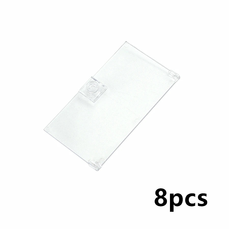 City Window Building Blocks MOC House Door Frame Glass Bricks Parts Compatible 60594  60616 60621 60596 MOC Educational Parts Fo