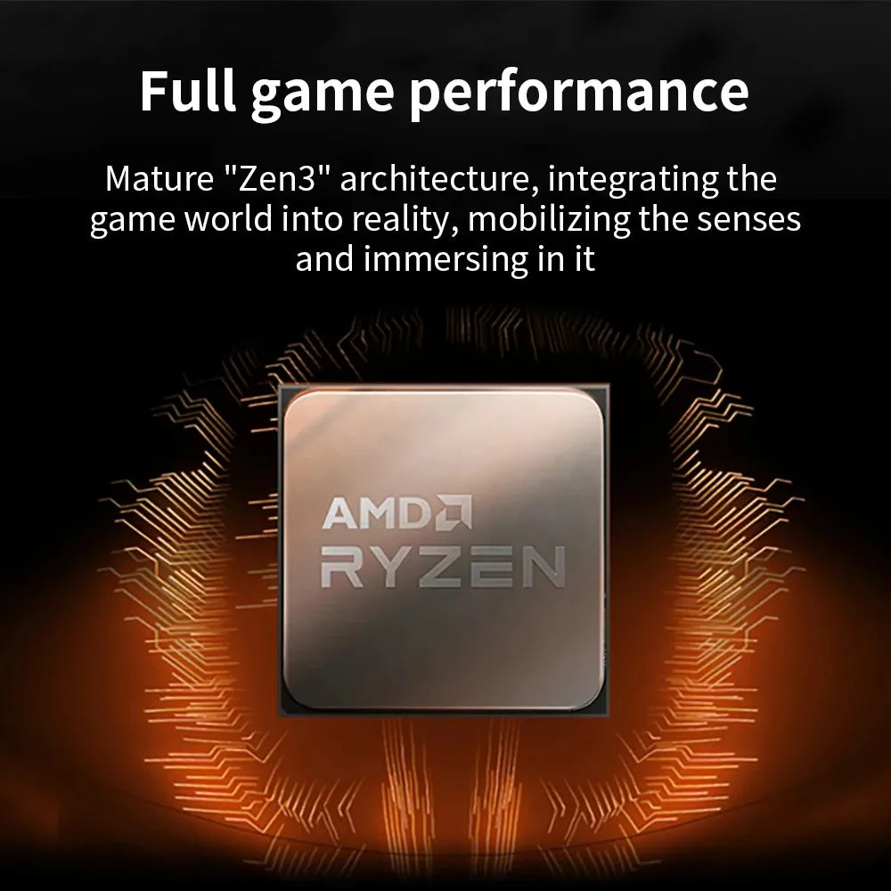 AMD Ryzen 7 5700X 100% Brand New AMD 5700X CPU Up to 4.6GHz 8-Core 16-Thread Stock AM4 Gaming Processor for Desktop ﻿