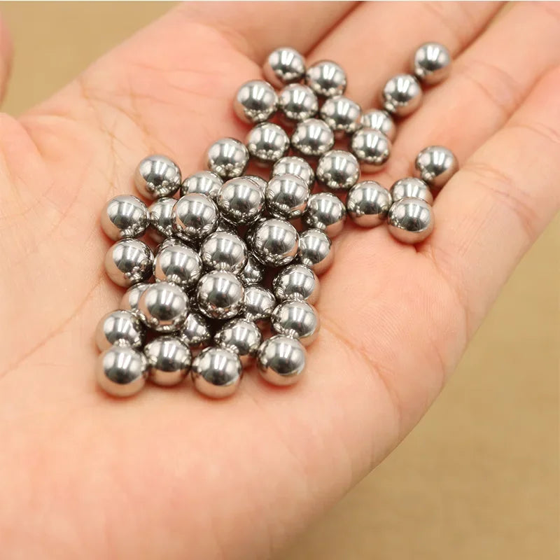 304 Stainless Steel Solid Smooth Round Balls 2 3 4 5 6 7 8 9 10 12-25mm Corrosion and Rust DIY Precision Bearings Roller Beads