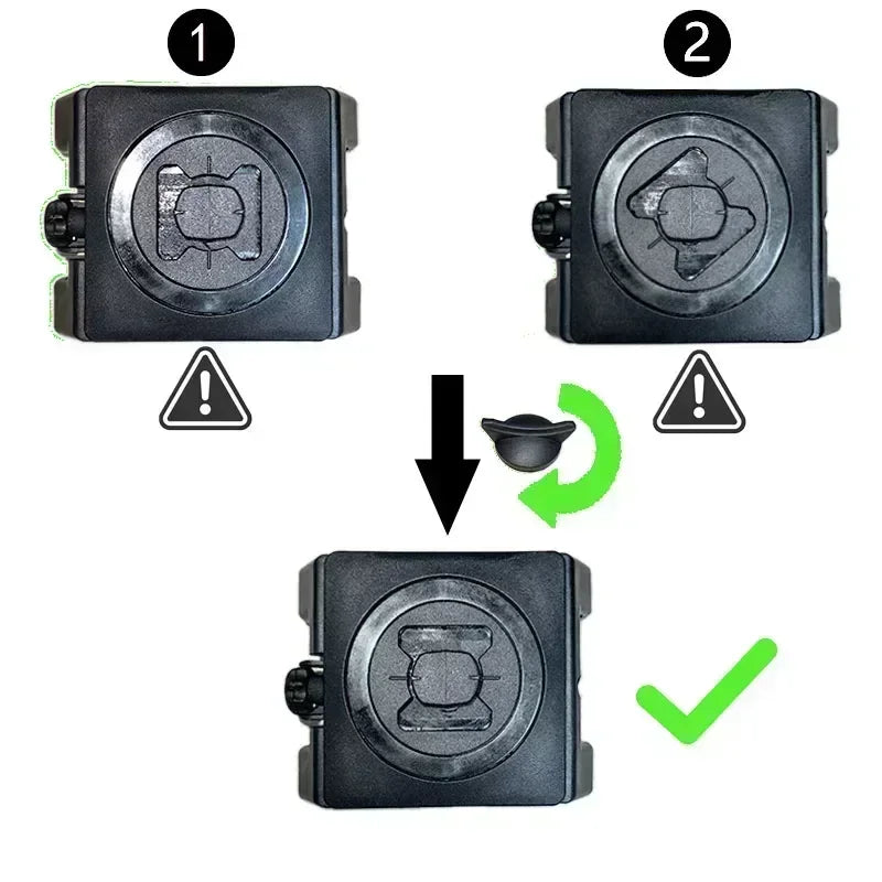 Universal Phone Back Clamp For Motorcycle Car Bicycle MTB Connect Mobile Phone Adapter Interface Clip Compatible TPSFR Sadione