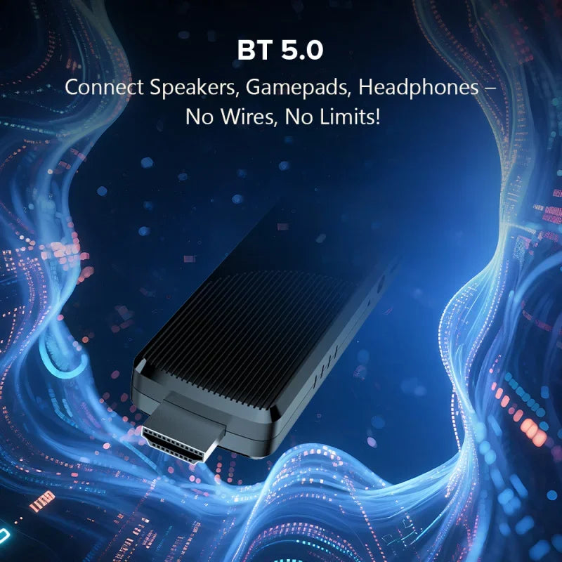 TV98 ATV X9 TV Stick Android14 Smart Allwinner H313 Quad core HD 8K 4K Media Player 4G 5G Dual Wifi Voice Remote iptv