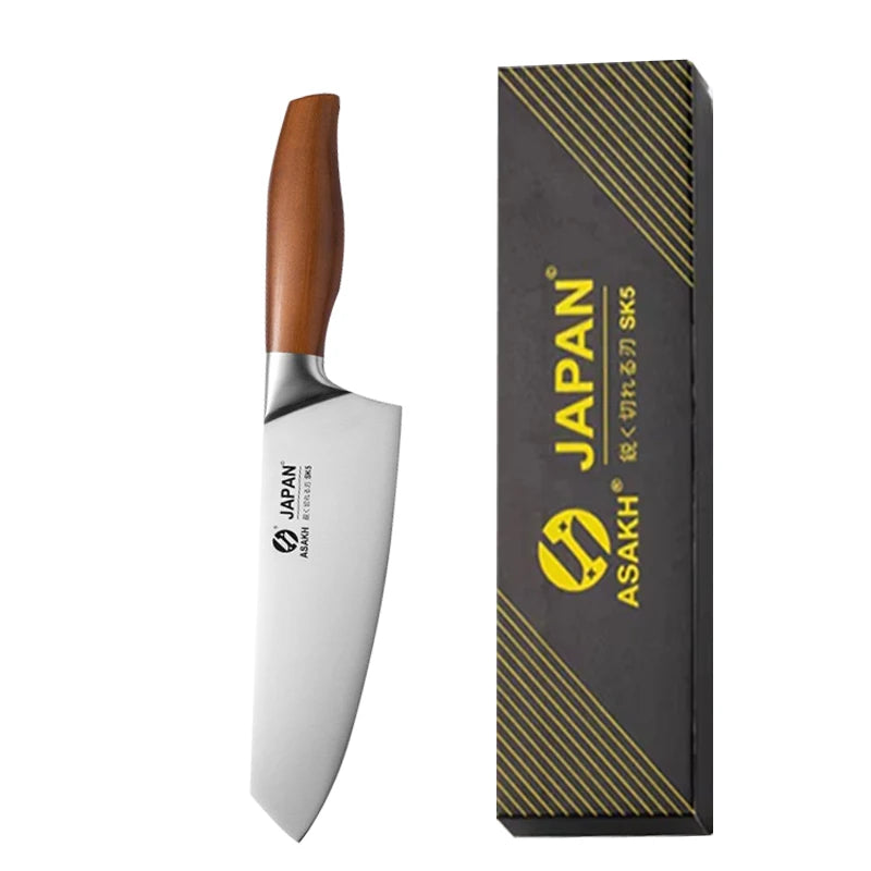 Professional Japanese Kitchen Knives Santoku Knife Stainless Steel Fish Fillet Slicing Meat Cleaver Chef Knife Cooking Tools