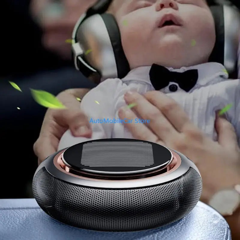 G8TE Air Freshener Car Scent Solar Energy Rotating Replacement Diffuser Decoration Accessories Gadgets