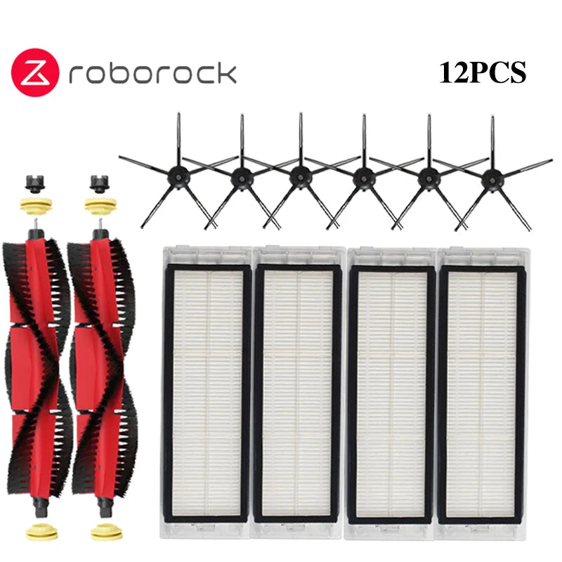 Roborock S5 S50 S51 S55 S6 S60 S6 Pure Vacuum Cleaner Accessories HEPA Filter Mop Cloth Side Main Brush Spare Parts