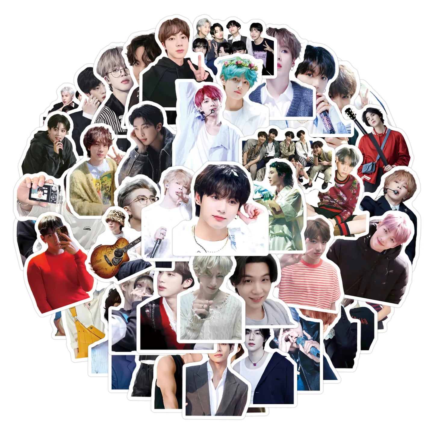 110pcs Kpop Idol Stickers Set DIY Mobile Phone Decorative Stickers Fan Gifts