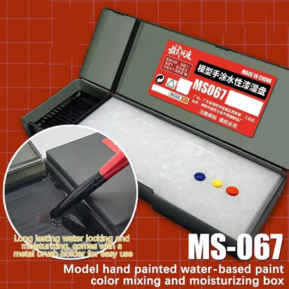 Portable Wet Palette Durable Practical Painting Palette for Miniature Painting and Acrylic Paints Keep Your Paint Wet for Longer